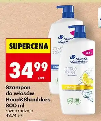 Biedronka Szampon do włosów Head & Shoulders Citrus Fresh oferta