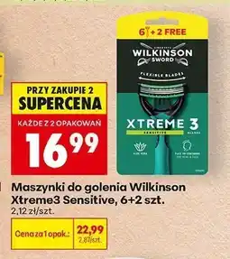 Biedronka Maszynki do golenia Wilkinson Sword Xtreme 3 Sensitive oferta