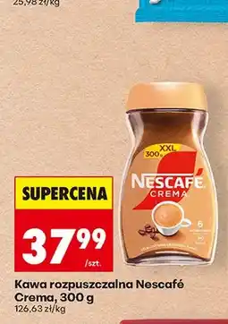 Biedronka Kawa rozpuszczalna Nescafe Crema oferta
