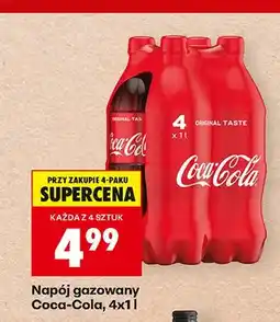 Biedronka Napój gazowany Coca-Cola 4-pak oferta