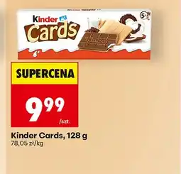 Biedronka Kinder Cards oferta
