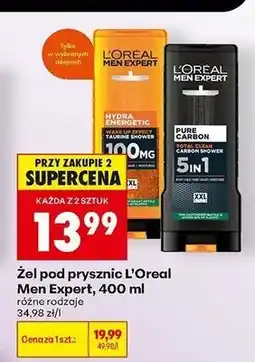 Biedronka Żel pod prysznic L'Oreal Men Expert Hydra Energetic oferta