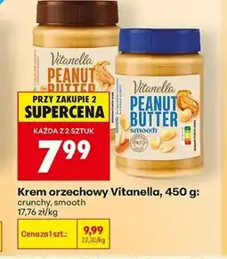Biedronka Krem orzechowy Vitanella smooth oferta