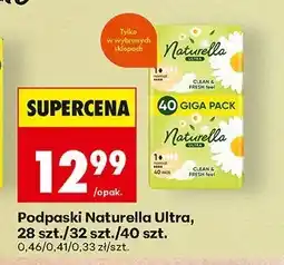 Biedronka Podpaski Naturella Ultra 28 szt oferta