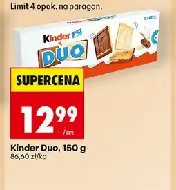 Biedronka Kinder Duo oferta