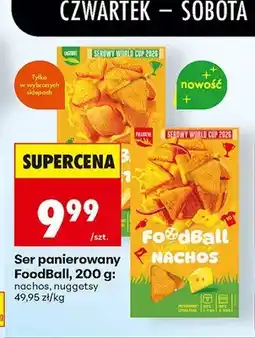 Biedronka Ser panierowany FoodBall Nachos oferta