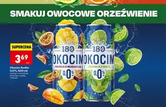 Biedronka Piwo bezalkoholowe Okocim Radler Mango z Marakują oferta