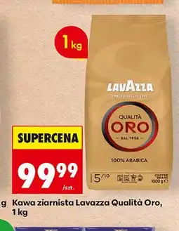 Biedronka Kawa ziarnista Lavazza Qualità Oro oferta