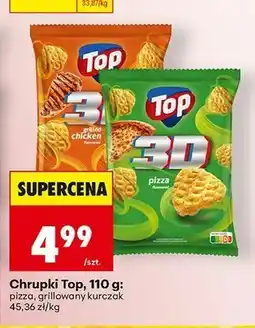 Biedronka Chrupki Top o smaku grillowany kurczak oferta