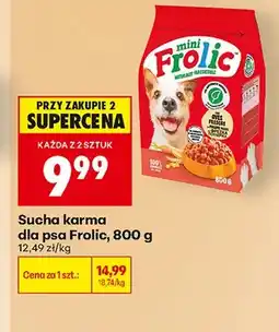 Biedronka Sucha karma dla psa Frolic oferta