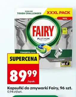 Biedronka Kapsułki do zmywarki Fairy Platinum oferta