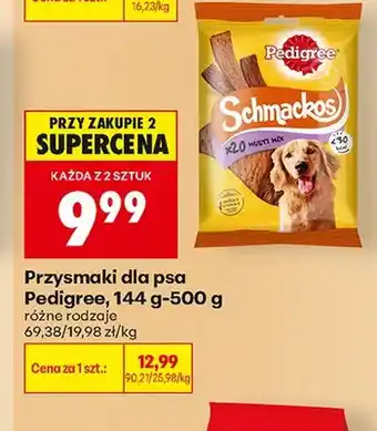 Biedronka Przysmaki dla psa Pedigree Schmackos oferta