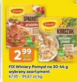 Gama Fix Winiary Pomysł na Kurczak w sosie śmietanowo-ziołowym oferta