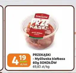 Gama Przekąski Myśliwska kiełbasa Sokołów oferta