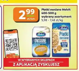 Gama Płatki owsiane Melvit górskie oferta