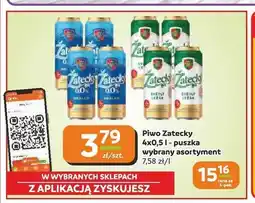 Gama Piwo bezalkoholowe Zatecky 4-pak oferta
