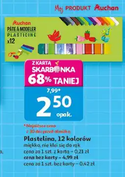 Auchan Plastelina Auchan oferta