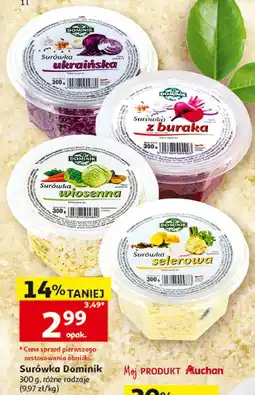 Auchan Surówka wiosenna Dominik oferta