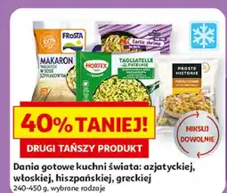 Auchan Krewetki czosnkowe na makaronie Family Fish oferta