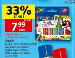 Auchan Kredki 12 kolorów Moje Bambino oferta