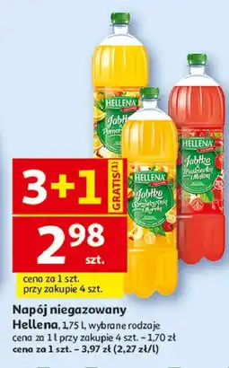 Auchan Napój truskawka- malina Hellena Family oferta