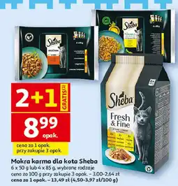 Auchan Karma dla kota wybór smaków Sheba Nature's Collection oferta