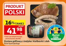 Auchan Zestaw grillowy z indyka Auchan Pewni Dobrego oferta