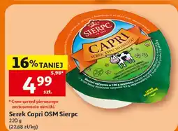 Auchan Serek typu włoskiego capri Sierpc oferta