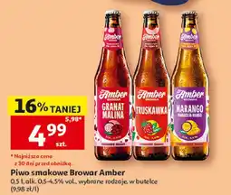 Auchan Piwo Amber Marango oferta