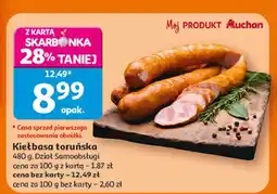 Auchan Kiełbasa toruńska Auchan oferta