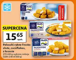 Auchan Paluszki rybne z łososia Frosta oferta