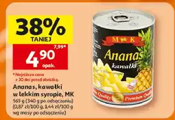 Auchan Ananas kawałki M&K oferta