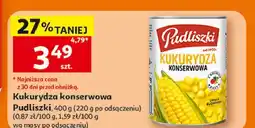 Auchan Kukurydza konserwowa słodka i chrupiąca Pudliszki oferta