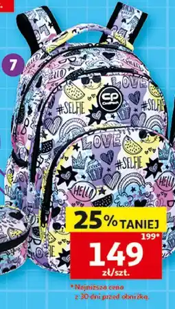 Auchan Plecak 2 komorowy Coolpack oferta