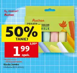 Auchan Kreda jumbo Auchan Różnorodne (Logo Czerwone) oferta