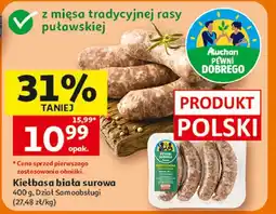 Auchan Kiełbasa biała Auchan Pewni Dobrego oferta
