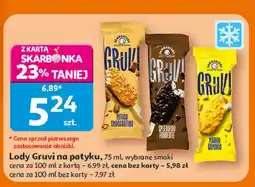Auchan Lody stracciatella Sammontana Gruvi oferta