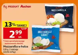 Auchan Mozzarella light Auchan oferta
