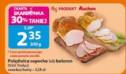 Auchan Polędwica sopocka Auchan Różnorodne (Logo Czerwone) oferta