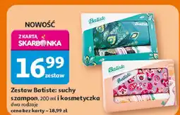 Auchan Zestaw w pudełku luxe suchy szampon 200 ml + kosmetyczka Batiste oferta