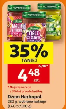 Auchan Dżem kiwi zadziwi Herbapol oferta