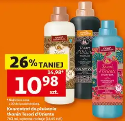 Auchan Koncentrat do płukania białe piżmo Tesori D'oriente oferta