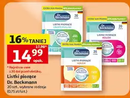 Auchan Listki piorące kolor Dr. Beckmann oferta