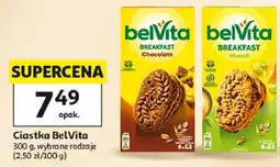 Auchan Ciastka zbożowe z musli Belvita oferta