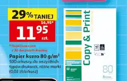 Auchan Papier do ksero a4 oferta