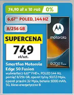Auchan Smartfon edge 50 fusion Motorola oferta