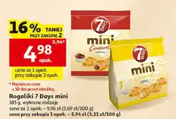 Auchan Mini rogaliki z nadzieniem spumante 7 Days oferta