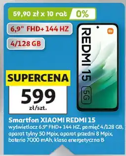 Auchan Smartfon redmi 15 Xiaomi oferta