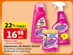 Auchan Spray do dywanów i tapicerki Vanish Oxi Action oferta