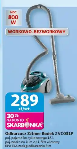 Auchan Odkurzacz radek zvc031p Zelmer oferta